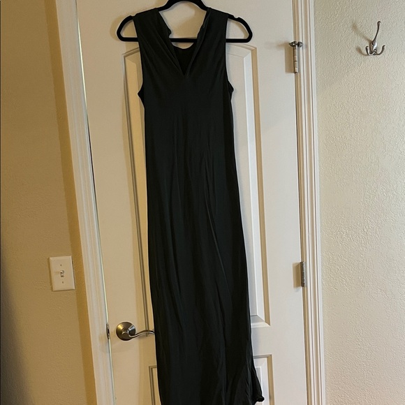 Quince Green Midi Dress - Picture 4 of 5